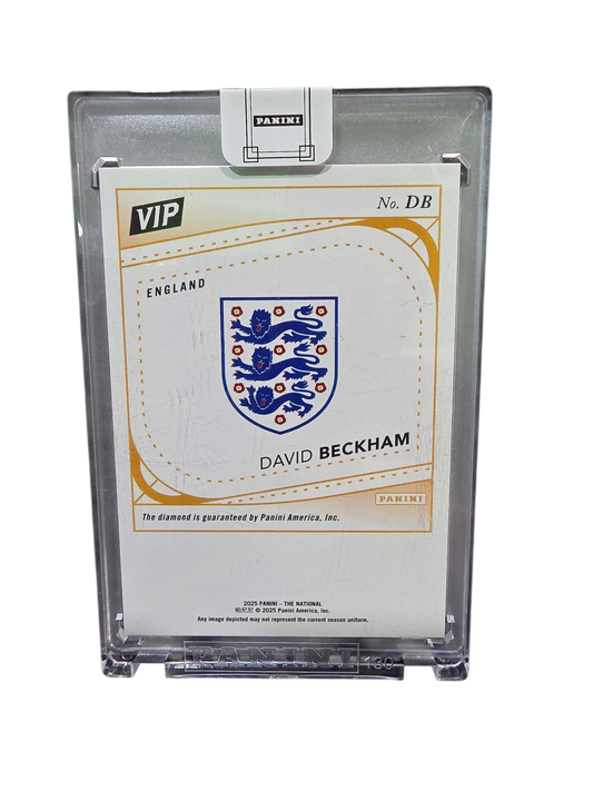 2025 Panini VIP David Beckham #DB diamond 1/1 product hit