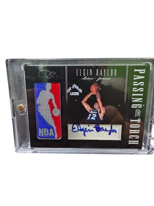 2011 Panini Passing the Torch Elgin Baylor Kobe Bryant #36 Patch 87/99