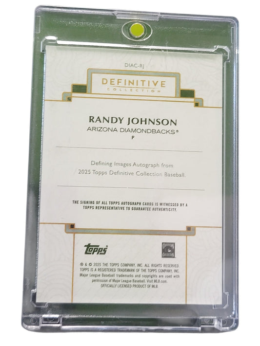 2025 Topps Definitive Collection Randy Johnson #DIAC-RJ 14/25