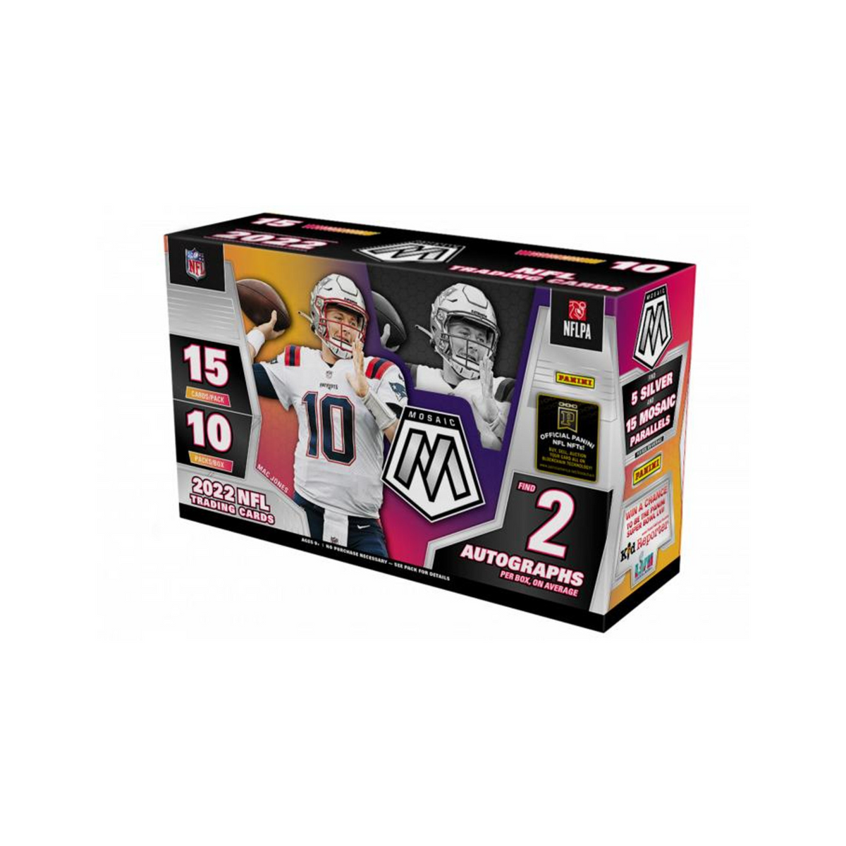 2022 Panini Mosaic Football Hobby 12 Box Case