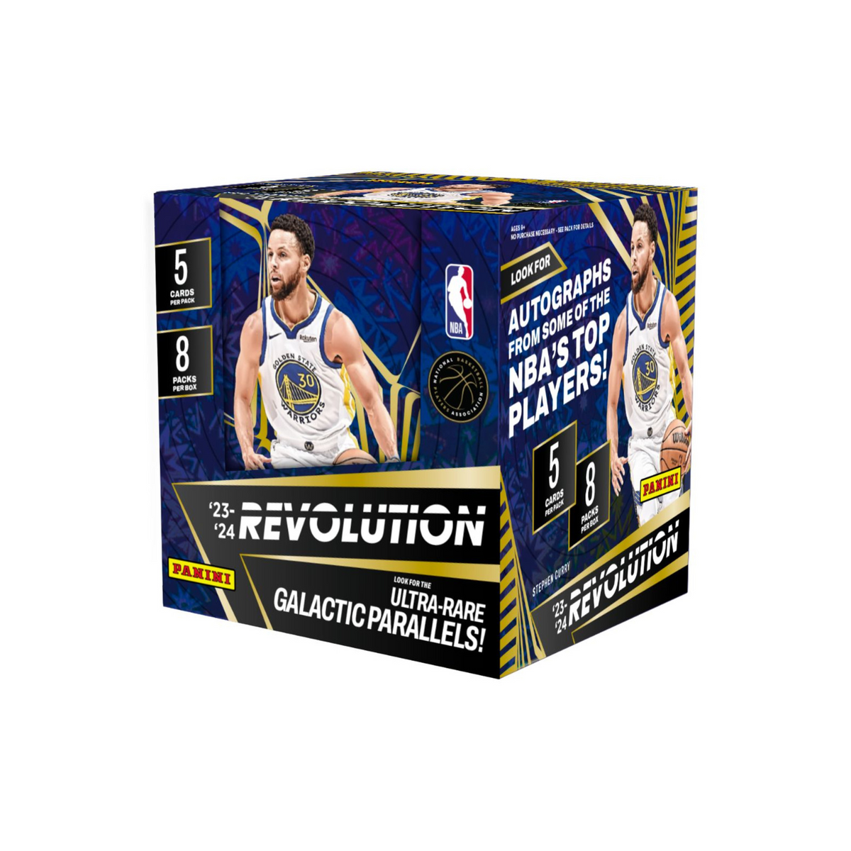 2023-24 Panini Revolution Basketball Hobby 8 Box Case