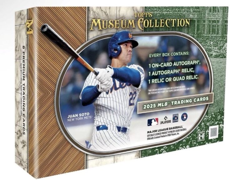 2025 Topps Museum Collection Baseball Hobby 8 Box Case