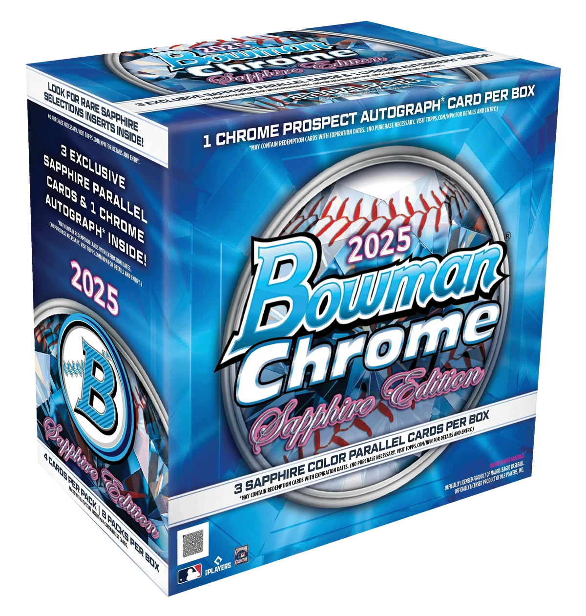 2025 Bowman Chrome Sapphire Baseball Hobby Box