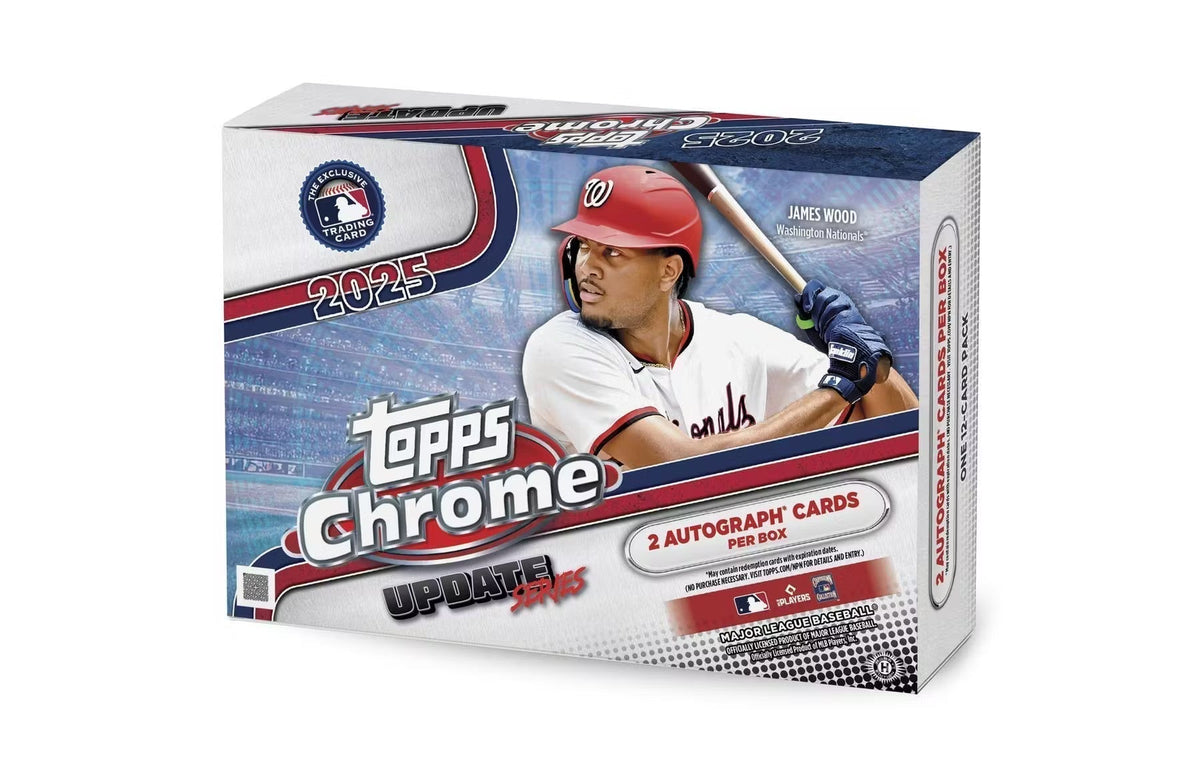 2025 Topps Chrome Update Series Baseball Breaker's Delight Box