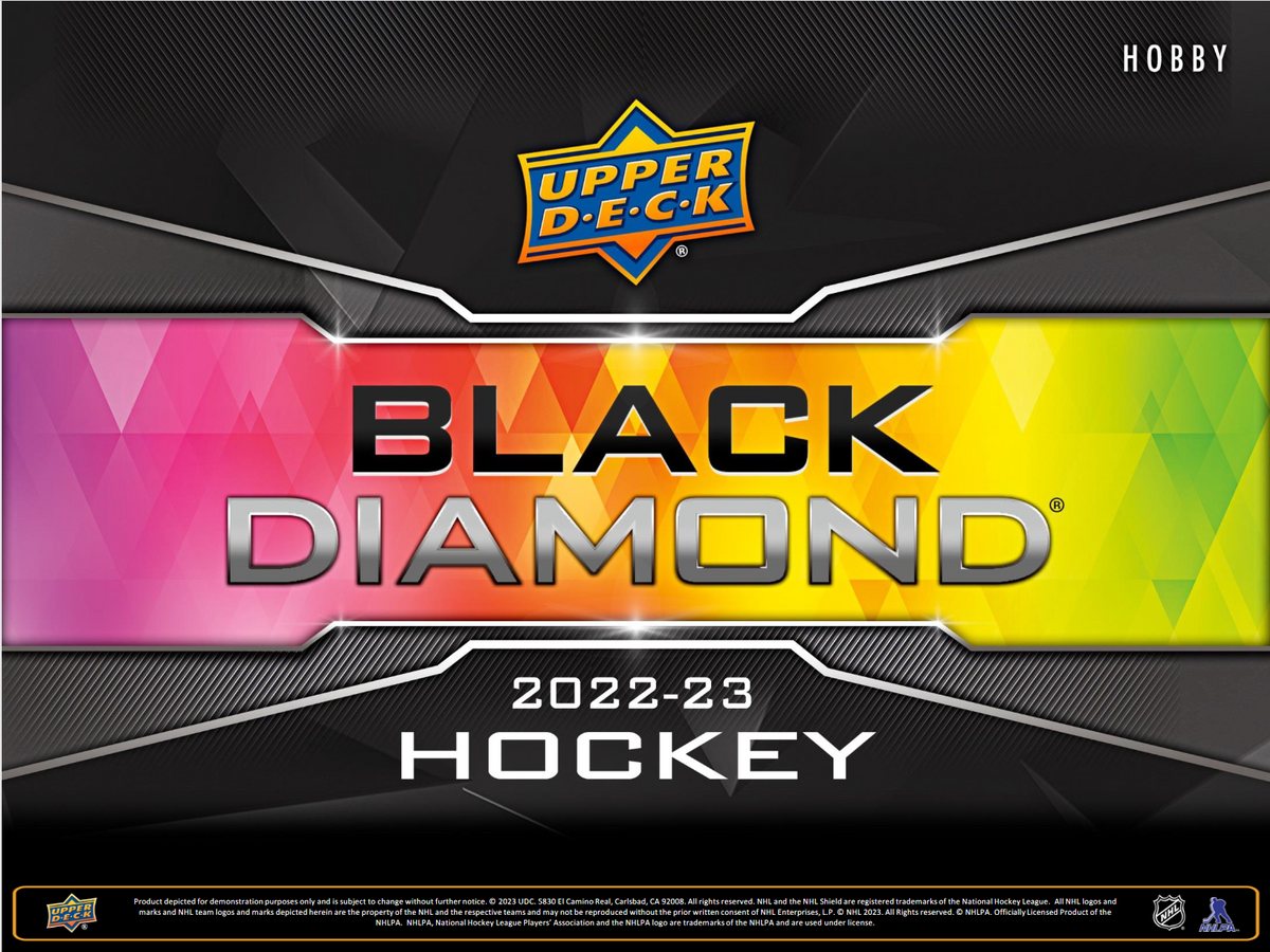 2022-23 Upper Deck Black Diamond Hockey Hobby 10 Box Case