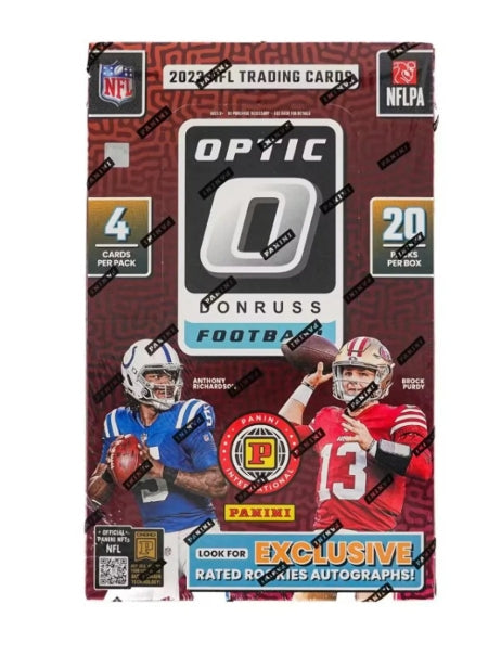 2023 Panini Donruss Optic Football Hobby International Box