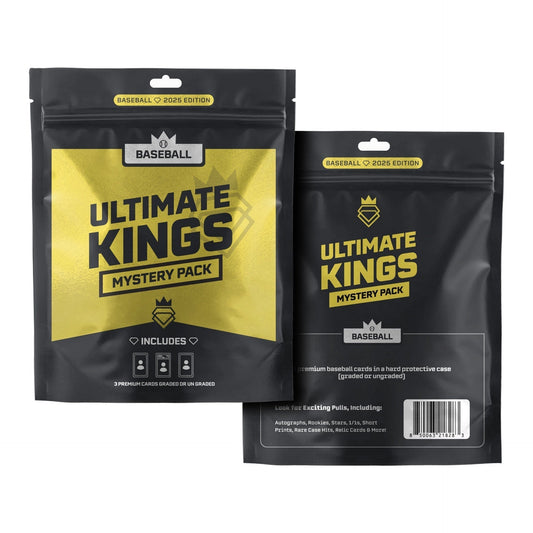 Ultimate Kings - MLB Baseball Mystery Pack (3) Premium Cards Value $250-$2500+