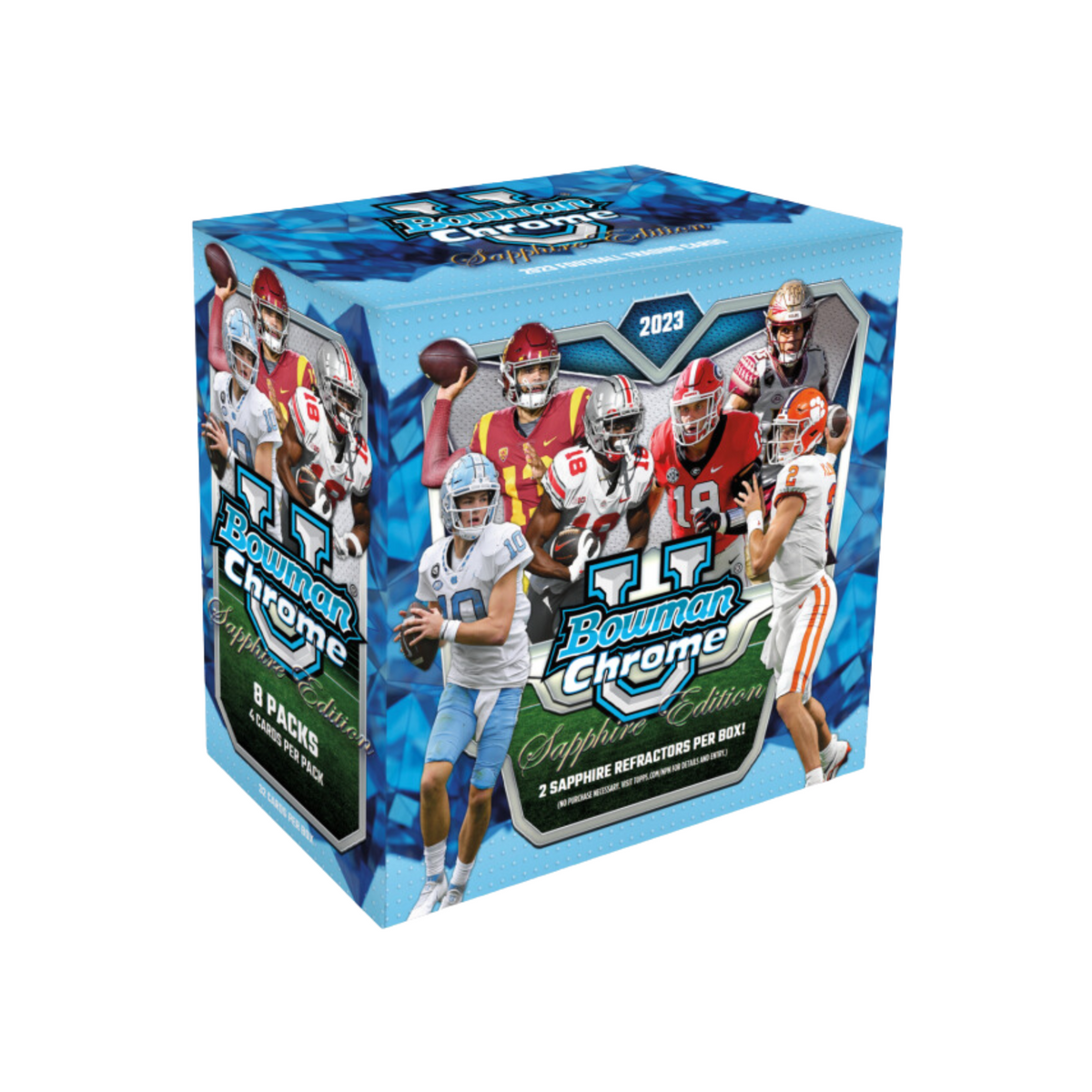 2023 Bowman Chrome University Sapphire Hobby Box