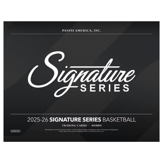 2025/26 Panini Signature Series Basketball Hobby 12 Box Case