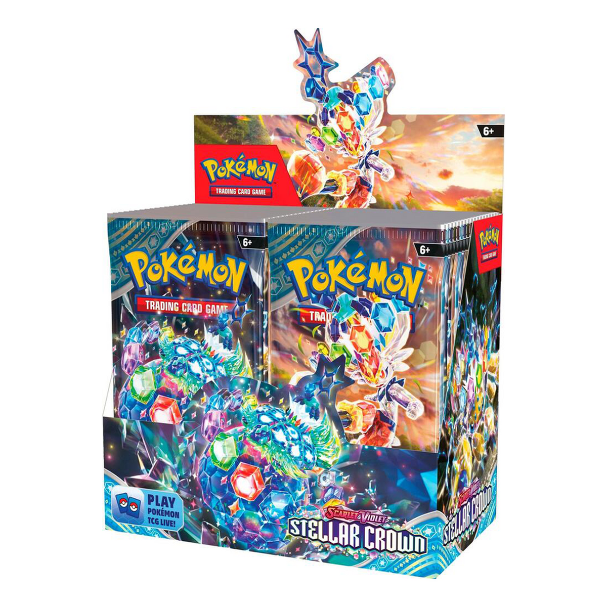 Pokémon Scarlet & Violet Stellar Crown Booster Box
