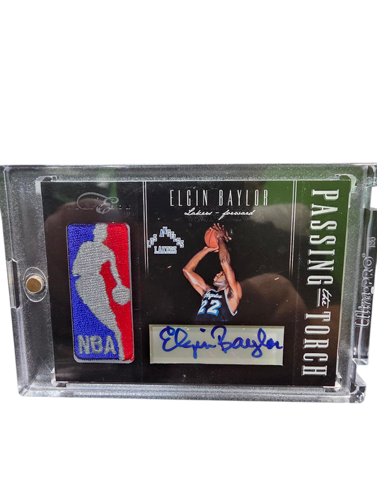2011 Panini Passing the Torch Elgin Baylor Kobe Bryant 26/99 Patch