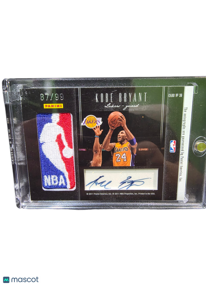 2011 Panini Passing the Torch Elgin Baylor Kobe Bryant #36 Patch 87/99