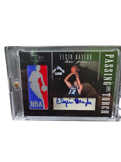 2011 Panini Passing the Torch Elgin Baylor Kobe Bryant #36 Patch 87/99