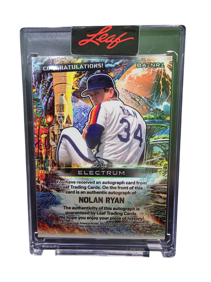 2022 Leaf Electrum Nolan Ryan #BA-NR1 5/20
