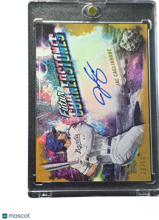 2025 Topps Pro Debut Future Cornerstones Autographs Jac Caglianone #FCA-JC 20/50