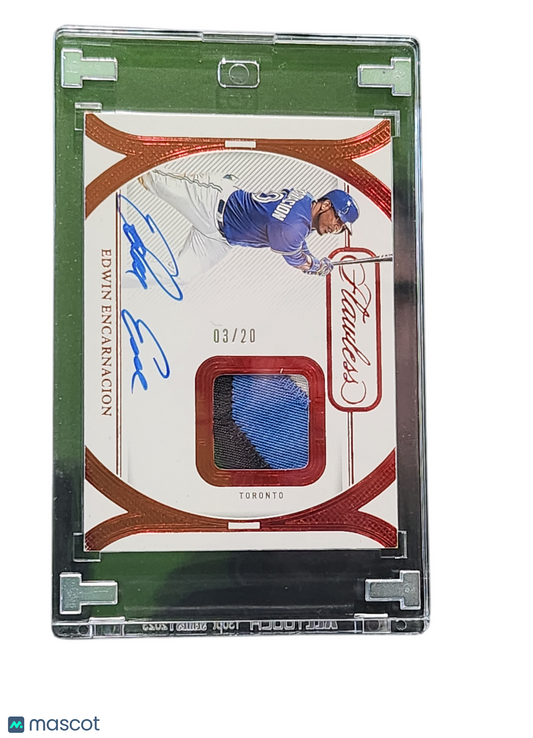 2024 Panini Flawless Edwin Encarnacion #PPE-EE 03/20 Prime Patch