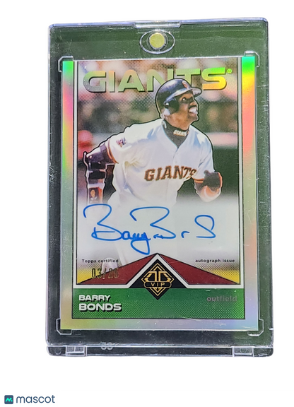 2024 Topps Transcendent VIP Barry Bonds #BB-1 Silver Foil 03/25