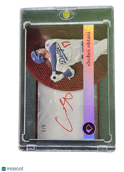 2024 Topps Diamond Icons White Polychromatink Shohei Ohtani #WPA-SO Red 1/5