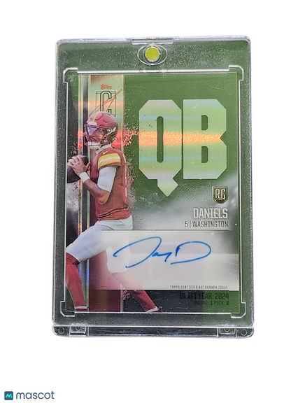 2024 Topps Signature Jayden Daniels #RCC-JD Rookie Crystal Clear Variation RC