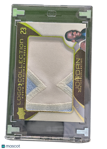 2013 Upper Deck Jordan Master Michael Jordan #UNC-12 UNC Logo Patch Memorabilia