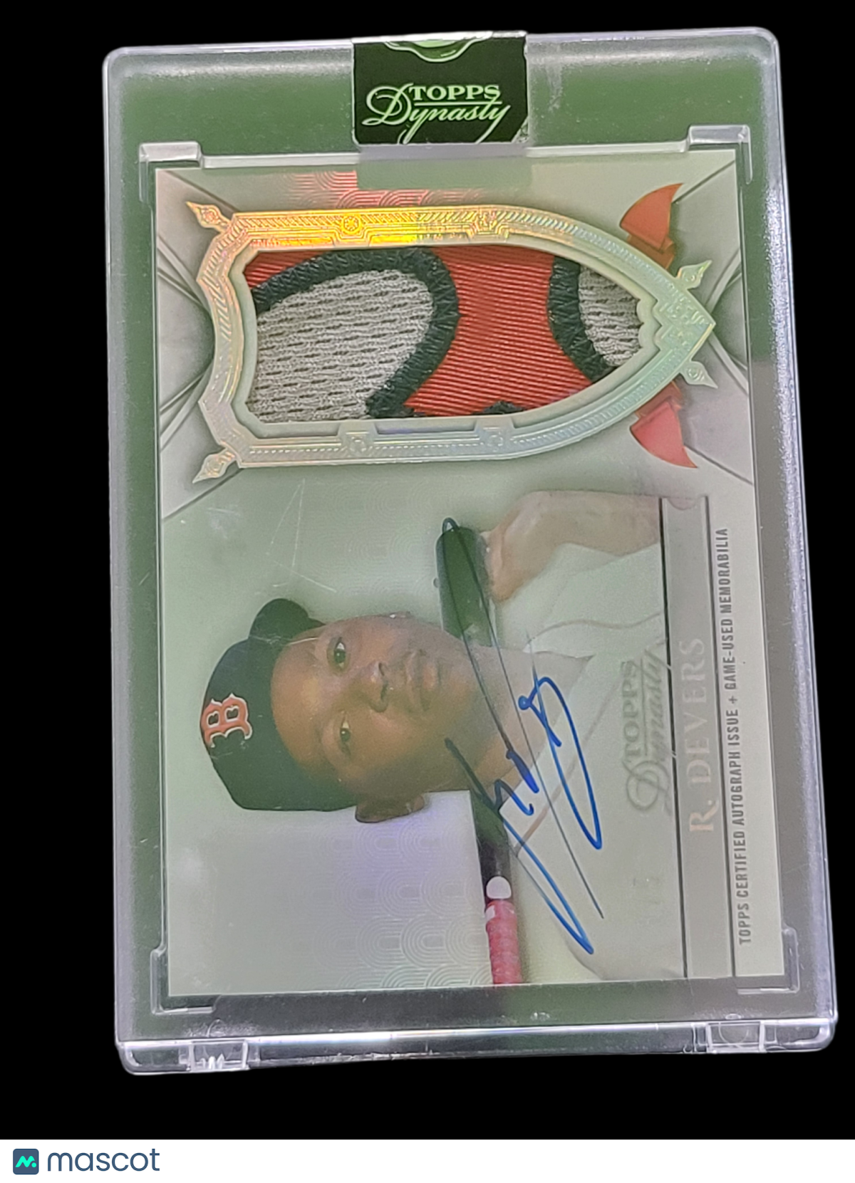 2024 Topps Dynasty Rafael Devers #DAP-RD6 Patch Game-Used Memorabilia
