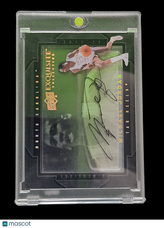 2011 Upper Deck Exquisite Collection Dimensions Michael Jordan #D-MJ