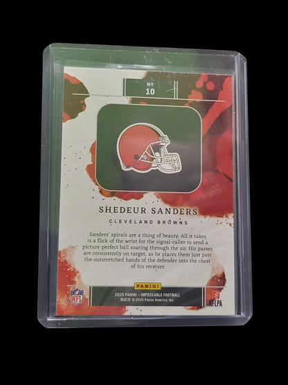 2025 Panini Rookie Shield Shedeur Sanders #10 RC 1 Troy Ounce .999 Silver