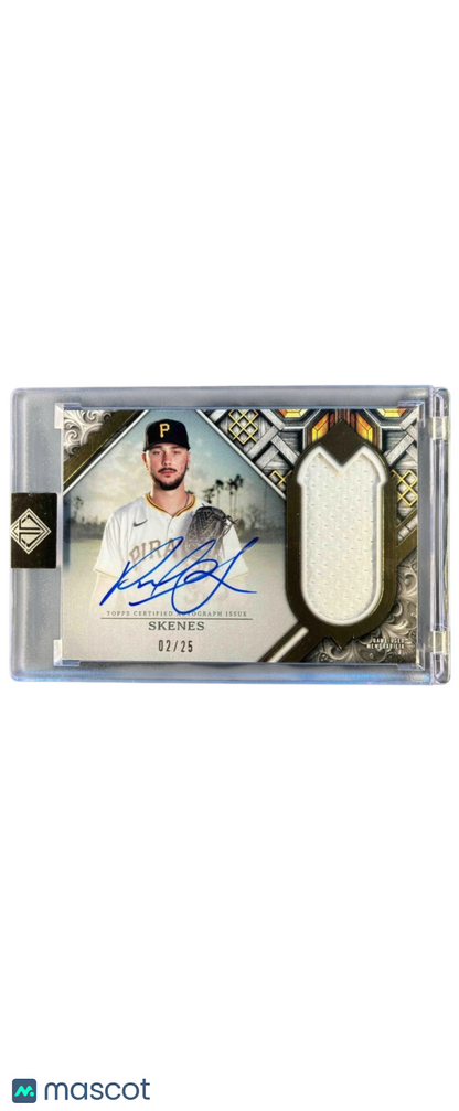 2025 Topps Transcendent Collection Paul Skenes #TCM-PS Relic 02/25 Memorabilia