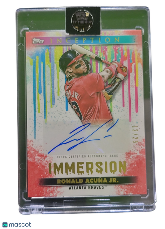 2024 Topps Inception Immersion Ronald Acuña Jr. #IA-RA 12/25