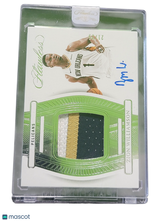 2024 Panini Flawless Zion Williamson #EPA-ZWN Patch Memorabilia