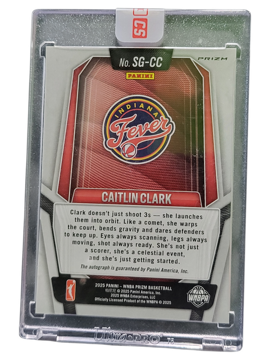 2025 Panini Prizm Caitlin Clark #SG-CC Silver