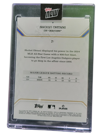 2025 Topps Now Shohei Ohtani #21 34/99