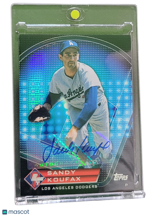2011 Topps Prime 9 Sandy Koufax #PNR9
