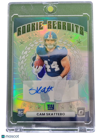 2025 Panini Donruss Optic Rookie Recruits Cam Skattebo #9 090/199 RC