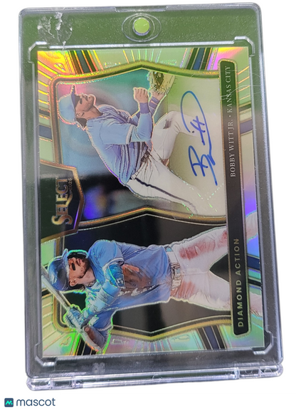 2025 Panini Select Bobby Witt Jr. #DAS-BW Green Prizm