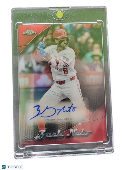 2025 Topps Chrome Update Chromography Zach Neto #CHRU-ZN