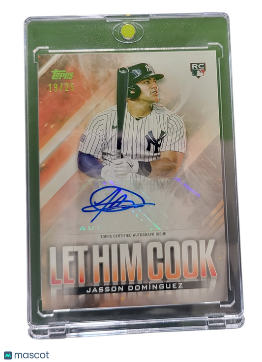 2024 Topps Baseball Update Let Him Cook Jasson Domínguez #LHCA-JD RC /25