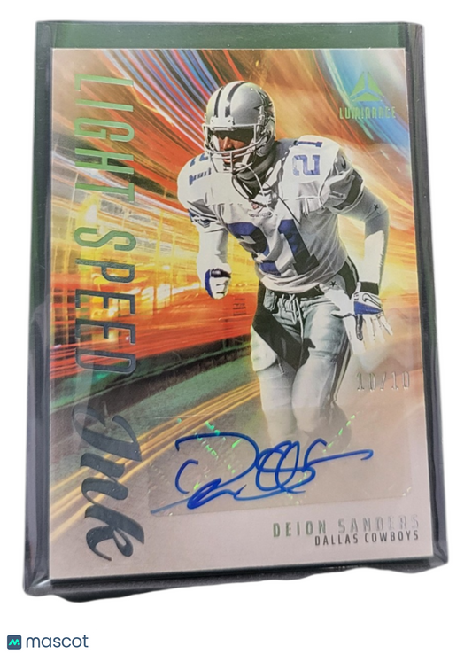 2023 Panini Luminance Lightspeed Ink Deion Sanders #LSI-DS 10/10