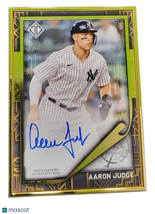 2022 Topps Transcendent Collection Aaron Judge #GDA-AJ3 Gold Deco