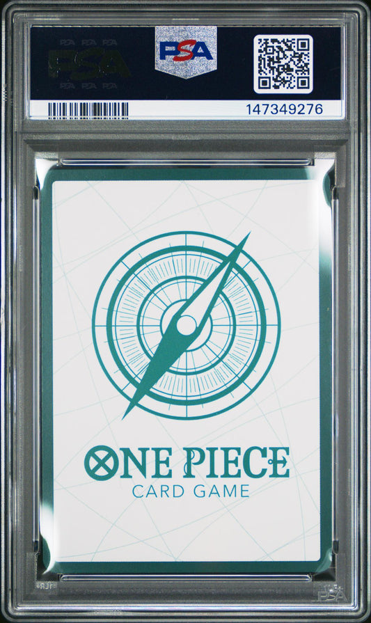 2025 One Piece Prb02 Premium Booster Vegapunk Gold Don Card PSA 10