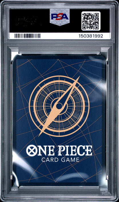 2023 One Piece Paramount War Alternate Art Monkey D. Luffy #OP02-041 PSA 10 150381992