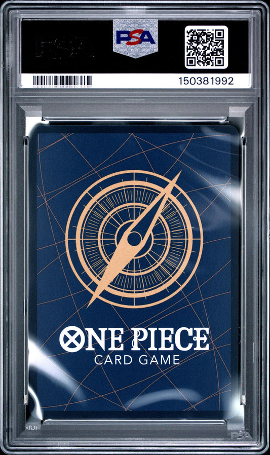 2023 One Piece Paramount War Alternate Art Monkey D. Luffy #OP02-041 PSA 10 150381992