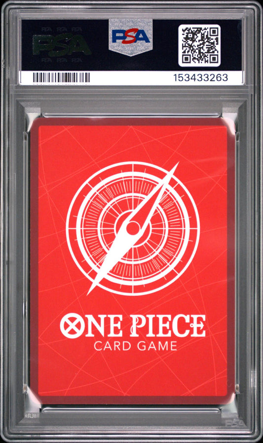 2024 One Piece Ultra Deck the Three Brothers Leader Monkey D. Luffy #ST13-003 PSA 10