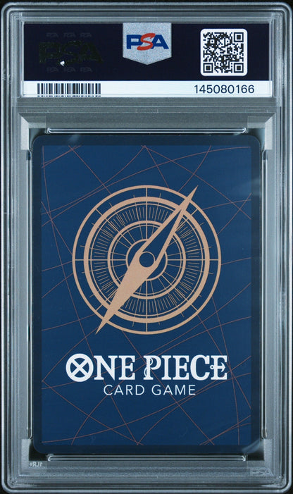 2025 One Piece Carrying On His Will Alternate Art Portgas D. Ace #OP13119 PSA 10