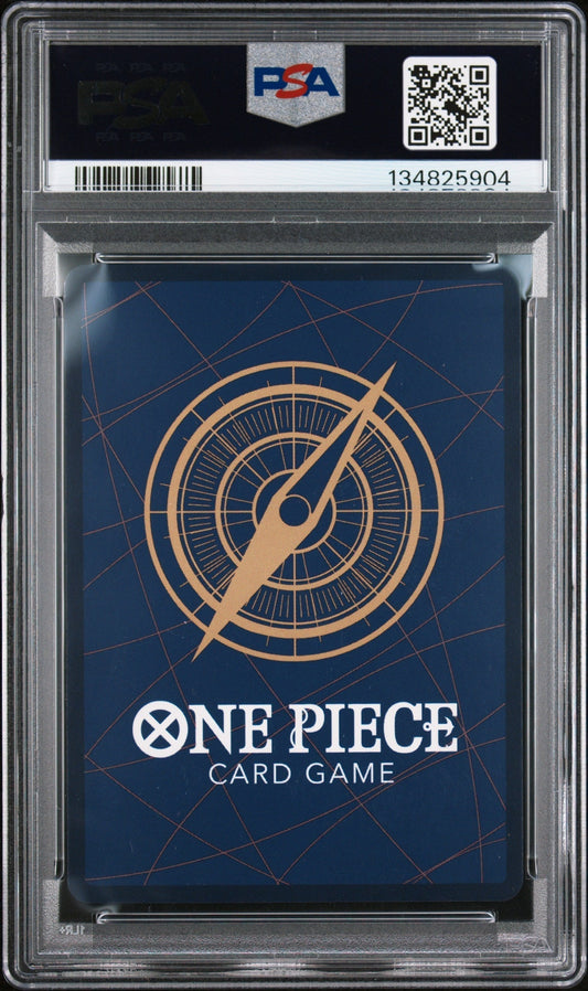 2025 One Piece the Best Premium Booster Volume 2 Alternate Art Gum Gum Giant #OP09-078 PSA 9