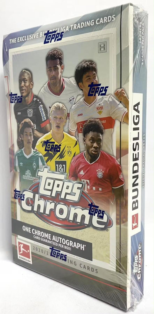 2020-21 Topps Chrome Bundesliga Soccer Hobby Box