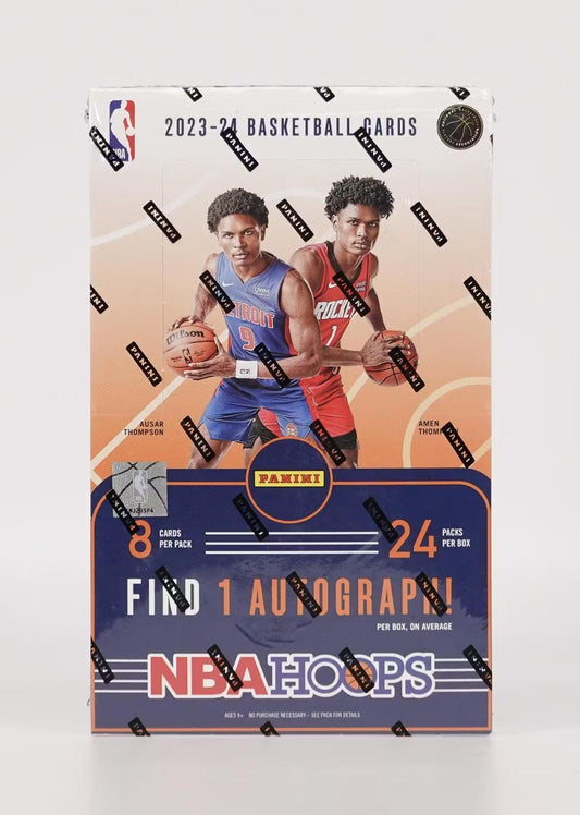 2023-24 Panini NBA Hoops Basketball Hobby Box