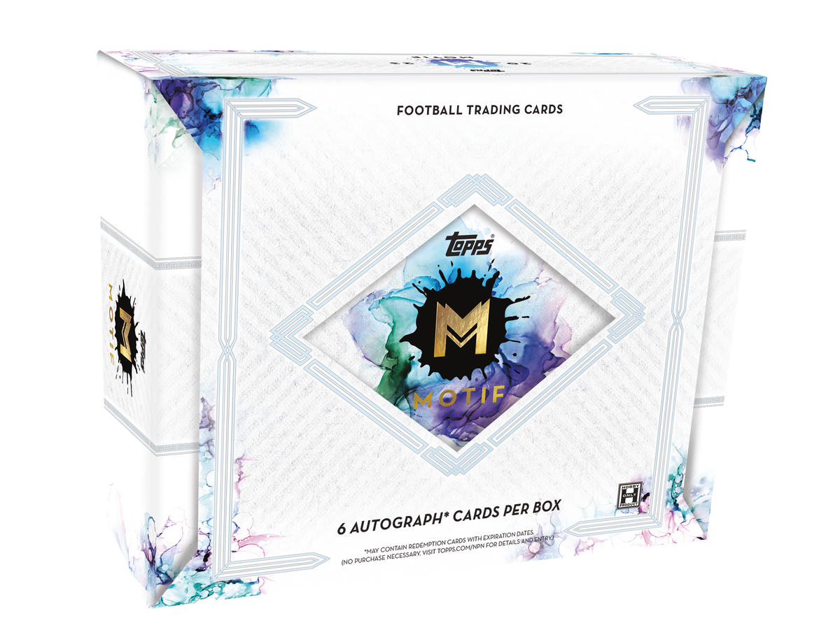 2023 Topps Motif Football Hobby 3 Box Case
