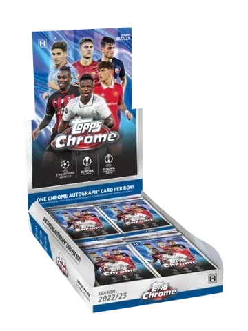2022-23 Topps UEFA Club Compititions Chrome Soccer Hobby Box