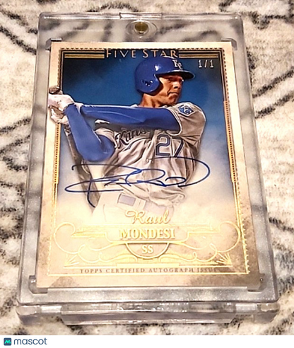 2016 Topps Five Star Raul Mondesi  #FSA-RM Holographic Gold 1/1